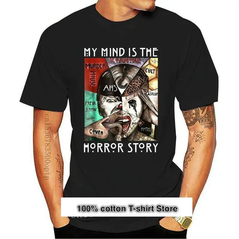 

Camiseta de moda para hombre, camisa de My mind is the horror story, nueva, 2021