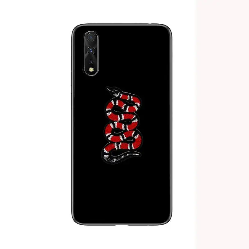 

Snake Luxury Phone Case For Samsung S6 S7 Edge S8 S9 S10 E lite2019 S20 Plus Cover Fundas Coque