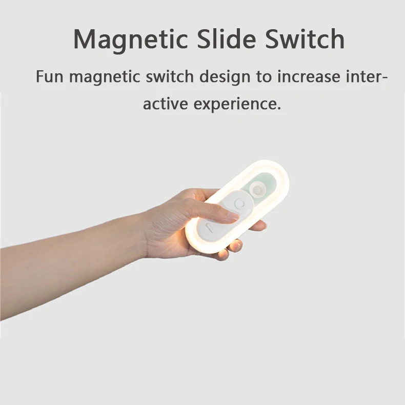 Датчик движения шкаф светильник s USB Магнитный присоска Кабинет ночник|Модули для