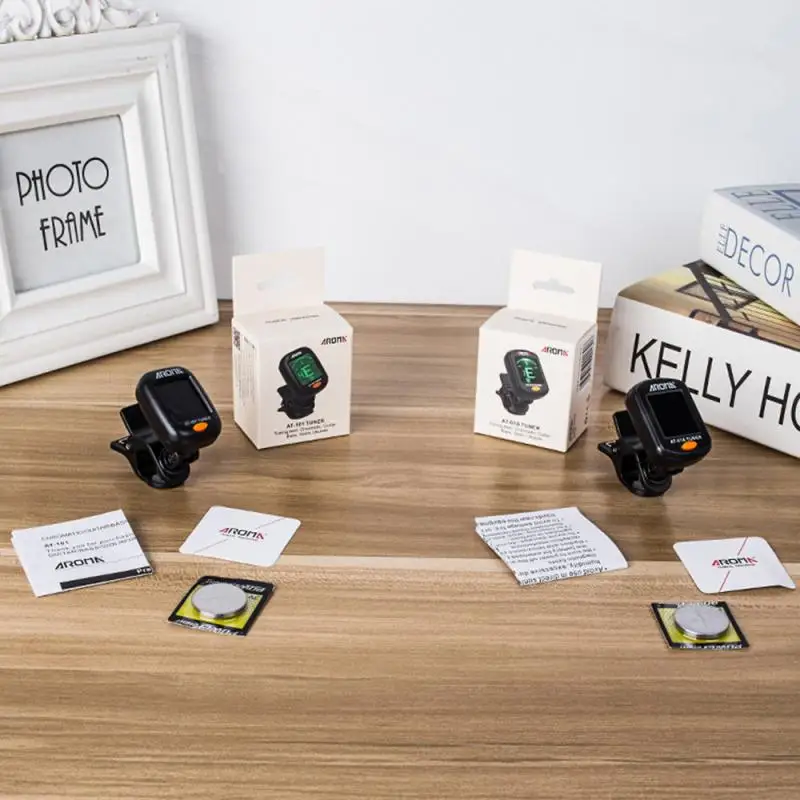 digital chromatic lcd clip auf elektrische tuner für bass gitarre ukulele violine oud bass sound instrument zubehör free global shipping