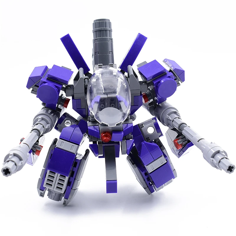 

Mecha Warrior With Doll MOC строительные блоки детские игрушки панцирь робот экшн Аниме фигурки кирпичи строительные игрушки для детей