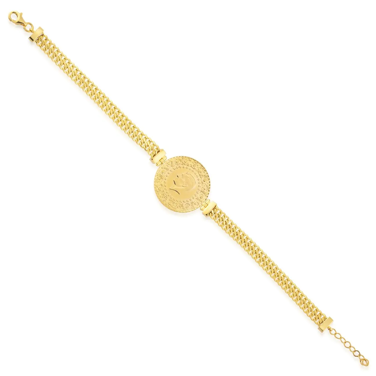 

GOLD BRACELET CHAIN VIENNA ADORNMENT MOİETİES