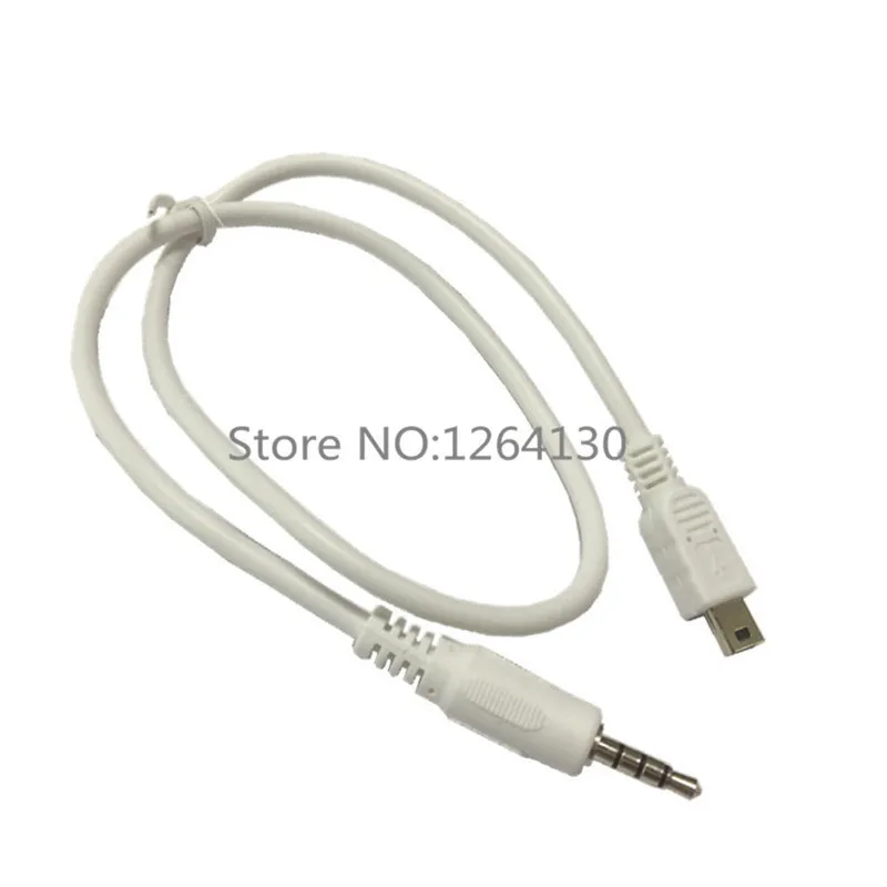 Мини USB 2 0 5Pin Мужской до 3 5 мм кабель MM автомобиля Hi-Fi с разъемом подачи внешнего