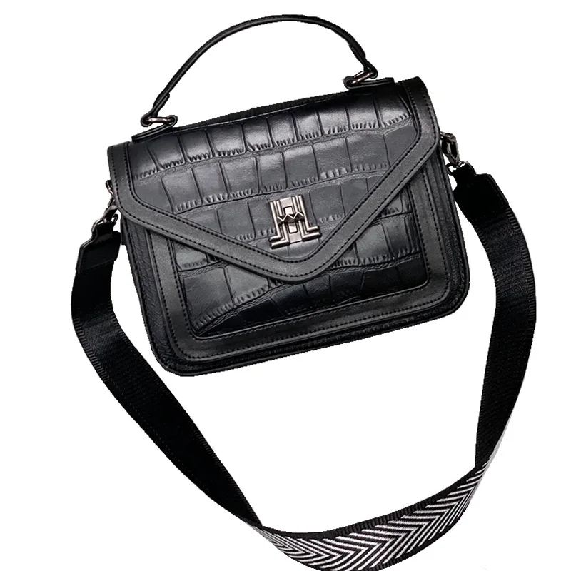 Новинка 2020 сумка из натуральной кожи сумка-мессенджер крокодиловой переносная