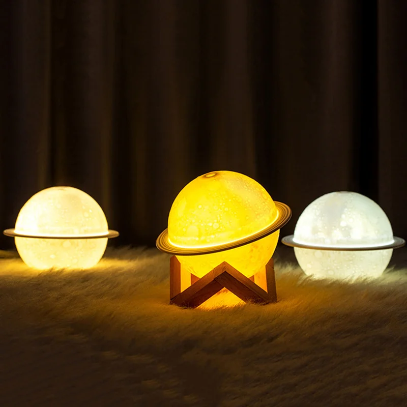 

USB Moon Humidifier Bedroom Desktop Decoration For Air Purification DRSA889