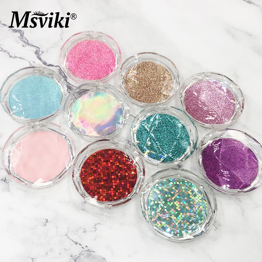 Объемная коробка для упаковки норковых ресниц объемные магнитные круглые Чехлы