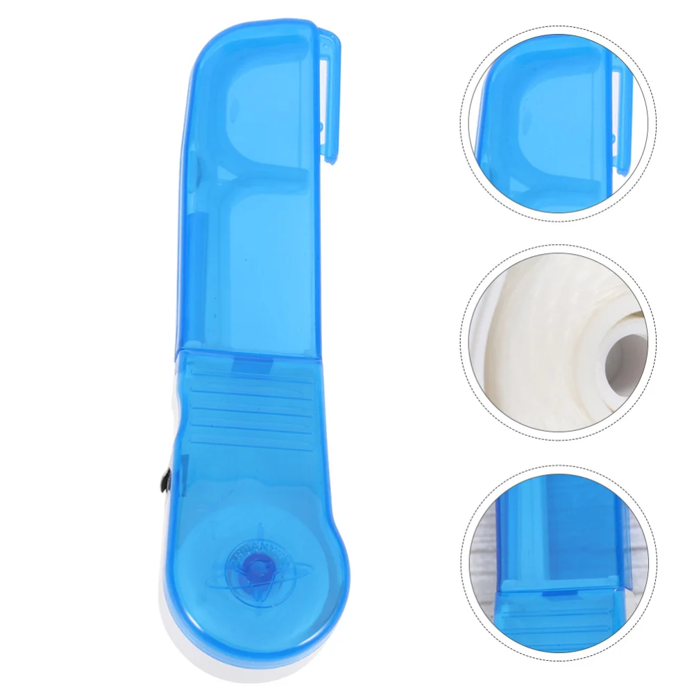 

Replaceable Floss Replacement Rack Reusable Floss Holder (2Pcs 30m Floss)