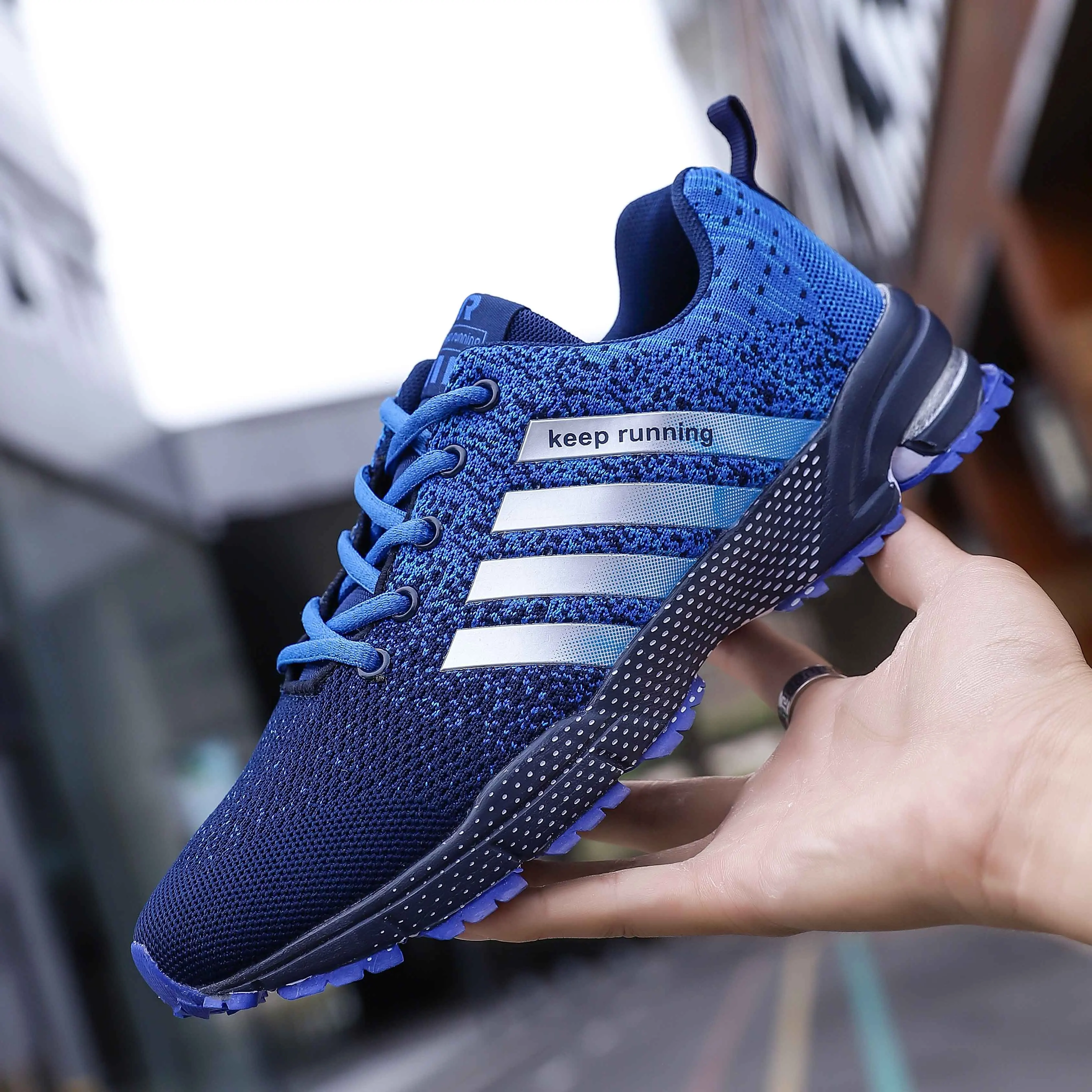 

Hot Sale Men Running Shoes Breathable Sport Shoes For Male Chaussure Homme Zapatillas Deportivas Casual Masculino Women Sneakers