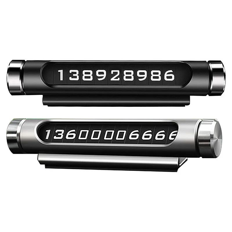 Автомобильная Временная парковочная карта поворотная номерная табличка для Toyota