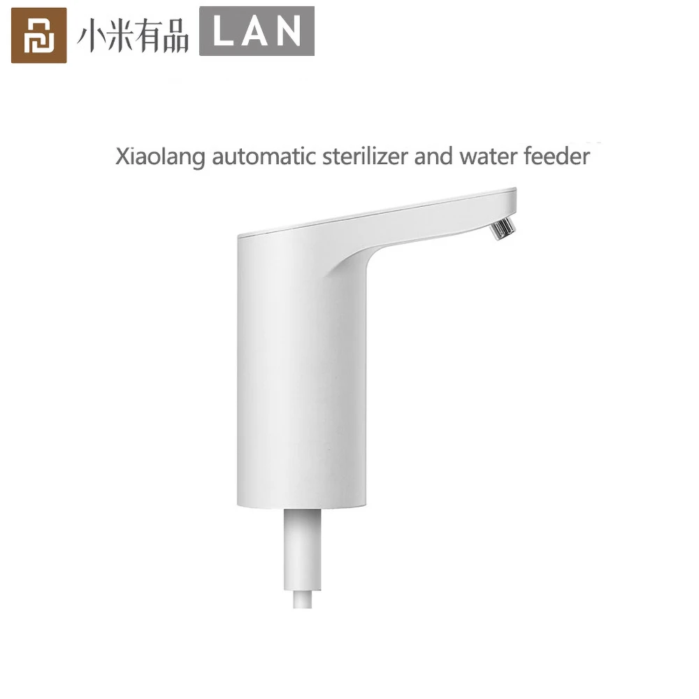 

Xiaolang 99.9% Uv Sterilization Water Pump Automatic Touch Switch Electric Water Dispenser Usb Rechargable Overflow Protection