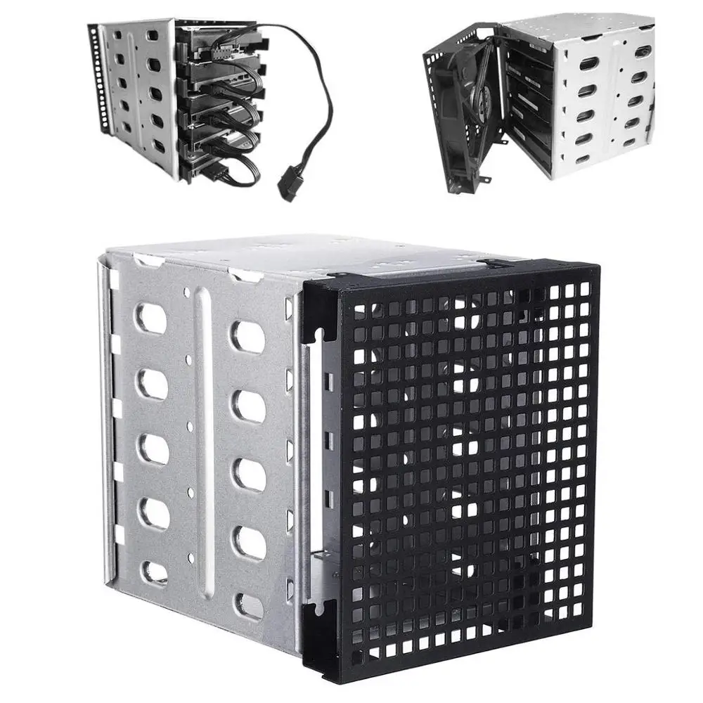 Стеллажный кронштейн для жесткого диска SATA SAS HDD 5 25 дюйма до 5x3 с пространством