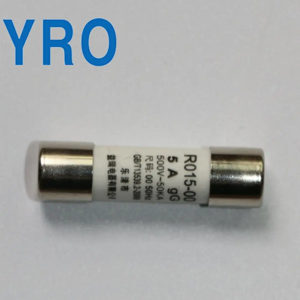 10 / 20 шт. 10*38 мм cerâmica fusível 500V 0.5A 1A 2A 3A 4A 5A 6A 8A 10A 16A 20A 25A 32A núcleo RT18 RT14 RO15|Перемычки| |