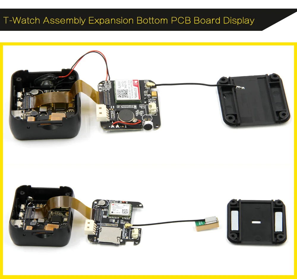 ESP32 gps и Lora комплект разработки сенсорный экран T-Watch программируемый носимый экологический интерфейс WiFi Bluetooth