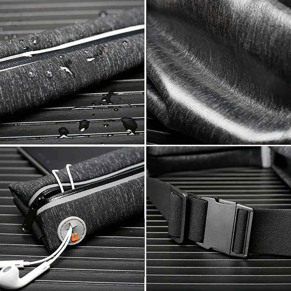 Миниатюрная поясная сумка для занятий спортом на открытом воздухе светильник