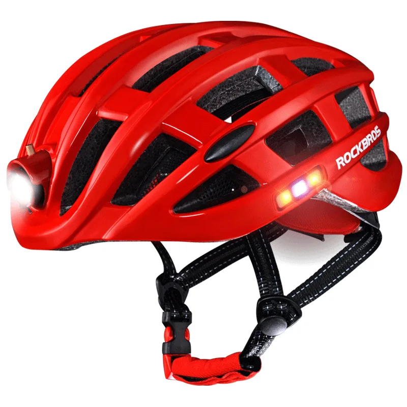

Riding helmet bicycle lamp mountain road bicycle helmet with lamp