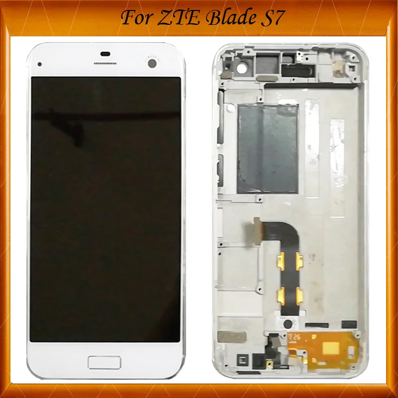 100% хорошо работает для ZTE Blade S7 T920 ЖК-дисплей + кодирующий преобразователь