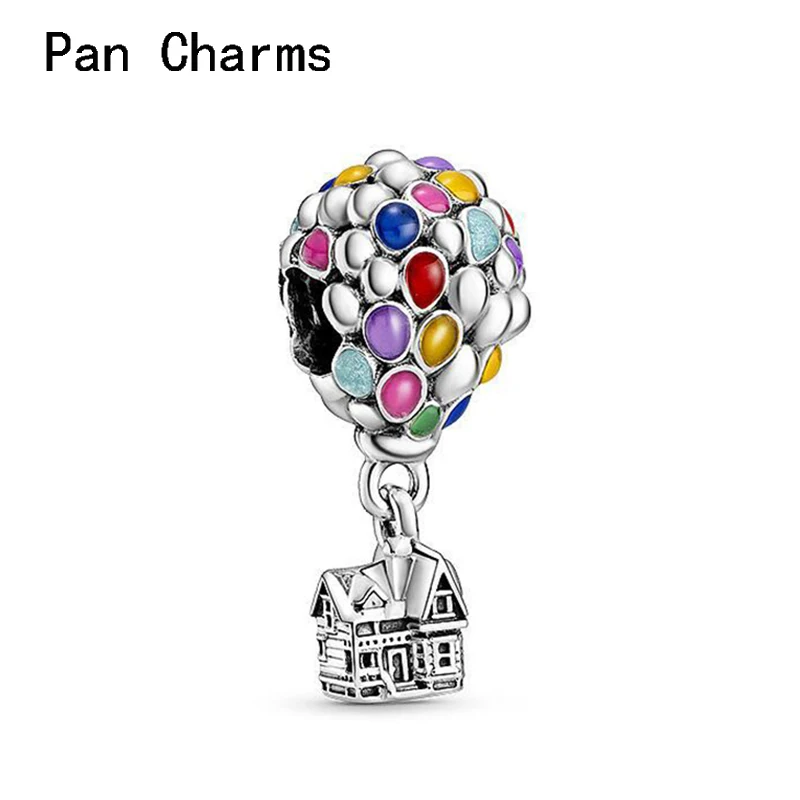 

Wholesale 30% Silver Adventure Travel Hot Air Balloon Dangle Charms Beads for Jewelry Making Fit Bracelet DIY Pendant
