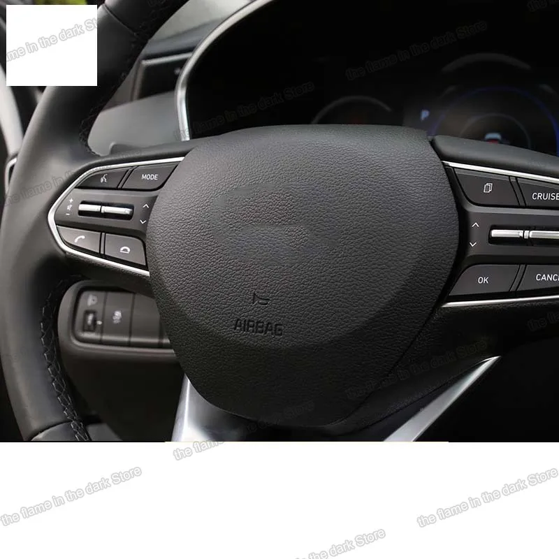 Стразы Lsrtw2017 для рулевого колеса автомобиля наклейки со стразами Hyundai Santa Fe 4 го