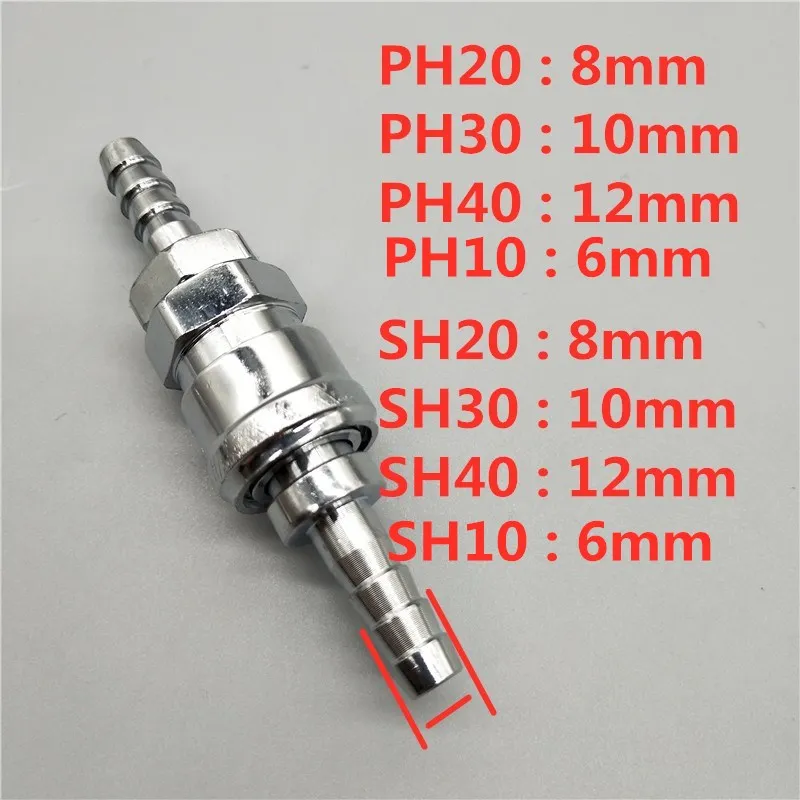 1 шт. пневматический Фиттинг высокого давления резьба SP SF SH SM PP PF PH PM 20 30 40 дюймов (PT)