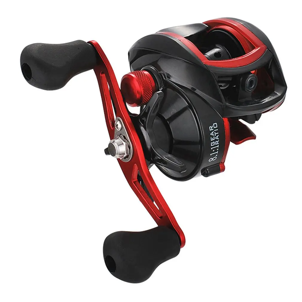 

New Baitcasting Reel High Speed 8.1:1 Low Profile Reel Bait Casting Fishing Reel 18+1BB Max Drag 8KG Carretilha De Pesca