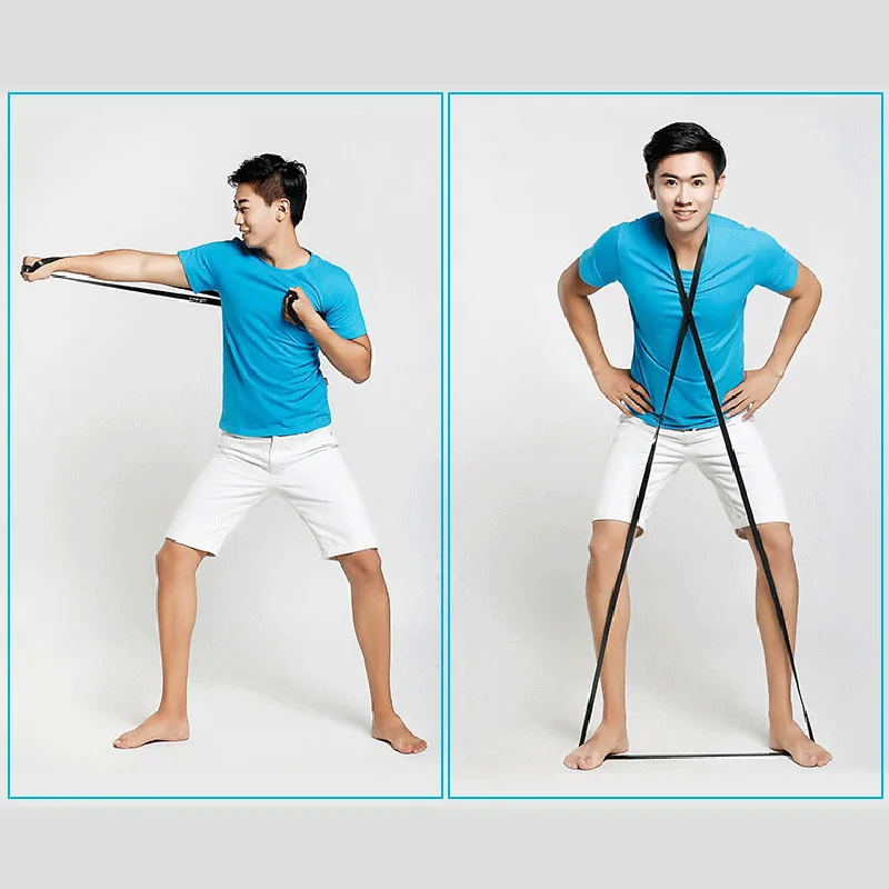 Эластичная лента Эспандер для занятий спортом тренировочная петля кроссфита