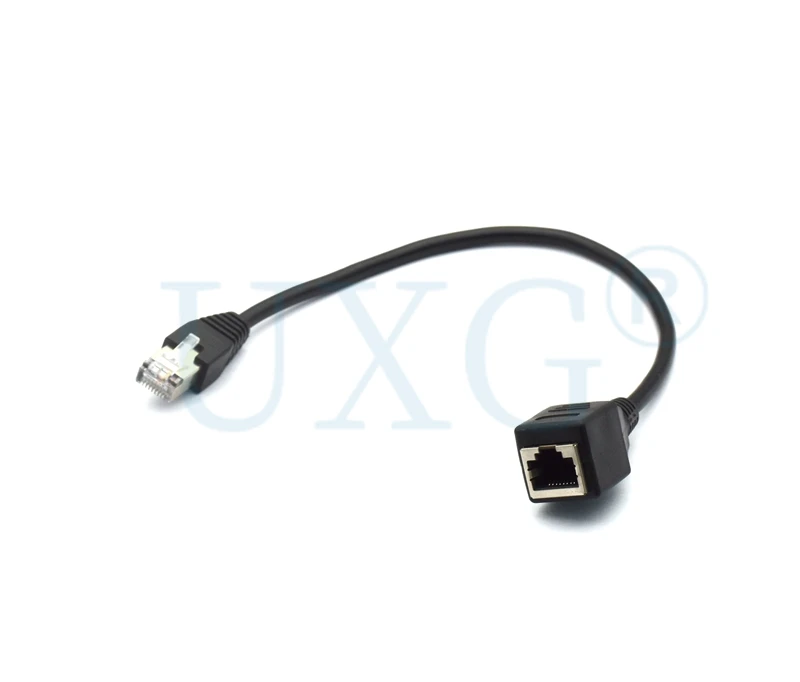 Cat5 Cat6 Ethernet Удлинительный кабель RJ45 Cat 6 штекер-гнездо Rj45 Lan Сетевой адаптер для ПК
