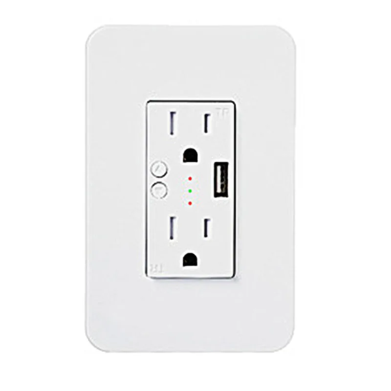 Новая улучшенная умная Wi Fi настенная розетка с USB интерфейсом многопортовая
