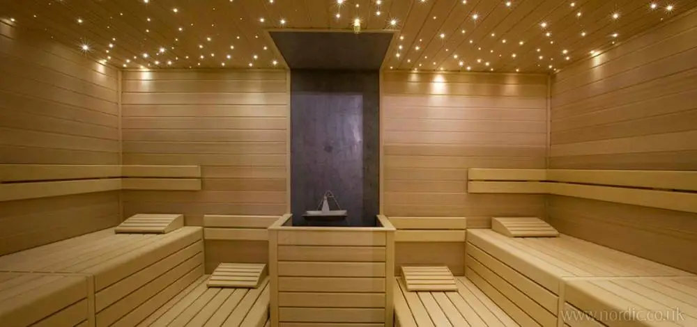 

Maykit Steam Room Fiber Optic House With 105pcs 1.5mm 2m Black PVC Coating Plastic Fibre Cable 5W Cree LED Shimmer Illuminator