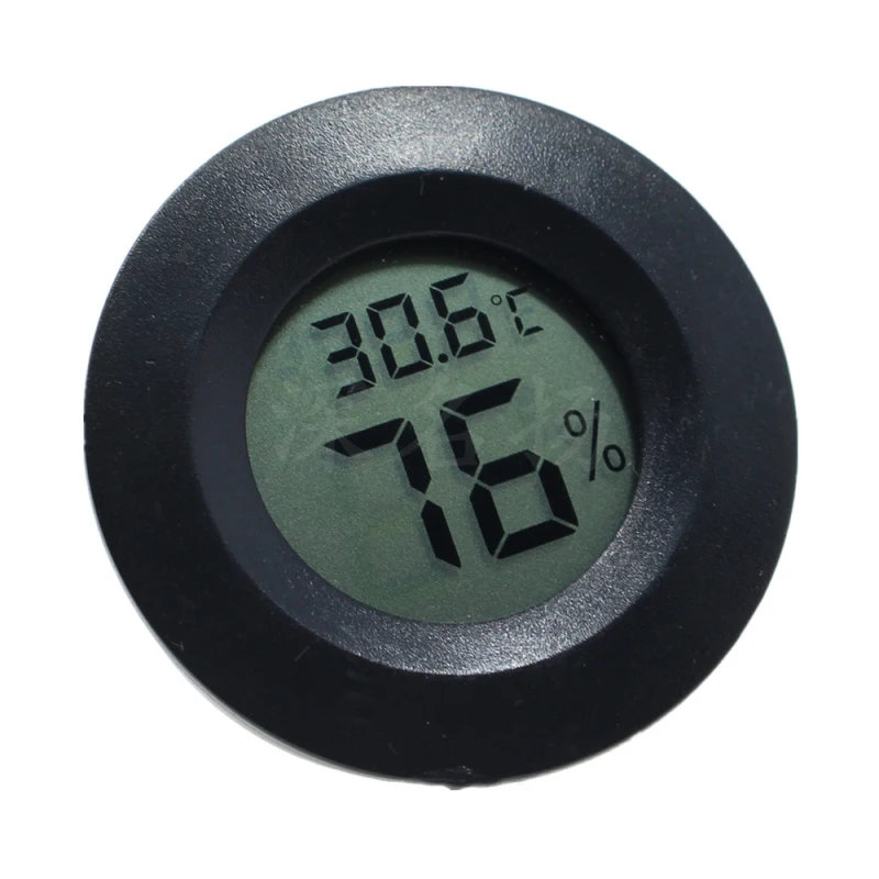 1pc Mini Digital Temperature And Humidity Indoor Computer Room LCD Instrument Home Thermometer Hygrometer Sensor High Accurately | Дом и сад