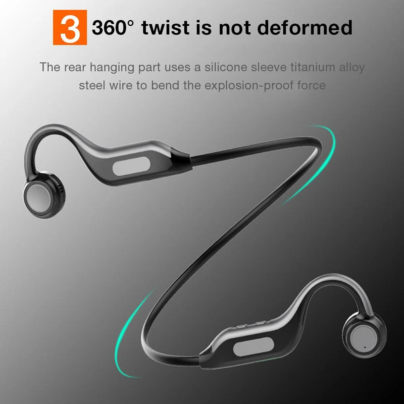 Новинка Bluetooth 5 0 наушники новейшая Гарнитура костной проводимости встроенная