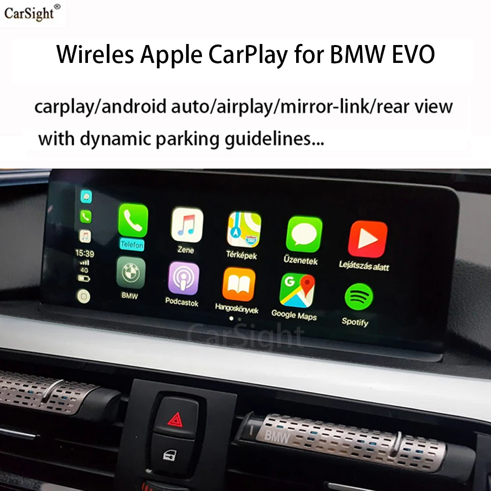 

Автодооснащение для iPhone CarPlay и Android, для BMW EVO 1, 2, 3, 4, 5, 6, 7, X1, X2, X3, X4, X5, X6, серий M2, M4, M5