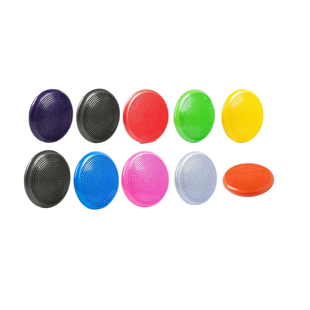 33 см прочный надувной Массажный мяч для йоги Универсальный спортивный тренажер