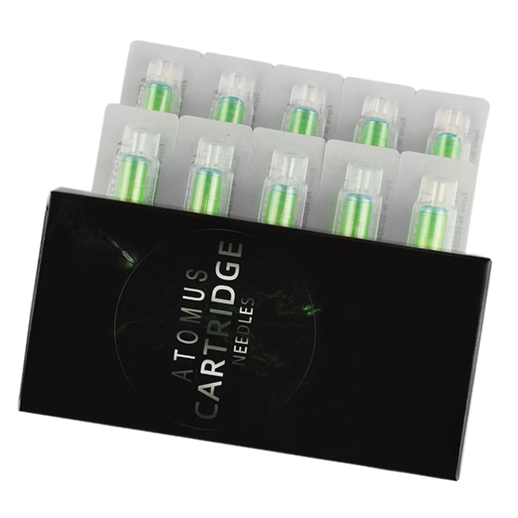 

10 lot Disposable Tattoo Needles Tips Cartridge Parts Components Accessories