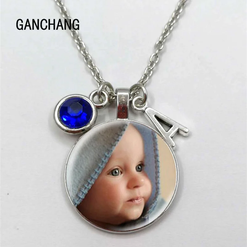 DIY Фото Кулон на заказ ожерелье детское фото ребенок мама дедушка папа как