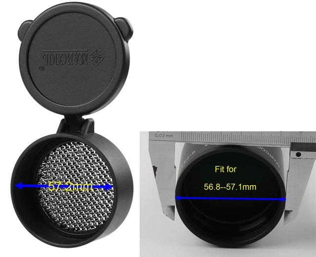 Тактический военный металлический сетчатый защитный чехол для прицела killFlash 50