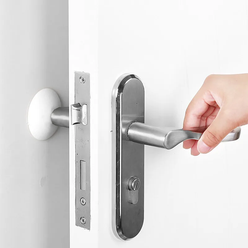 12 шт. круглые самоклеящиеся резиновые прочные клейкие стопор для ручки бампера