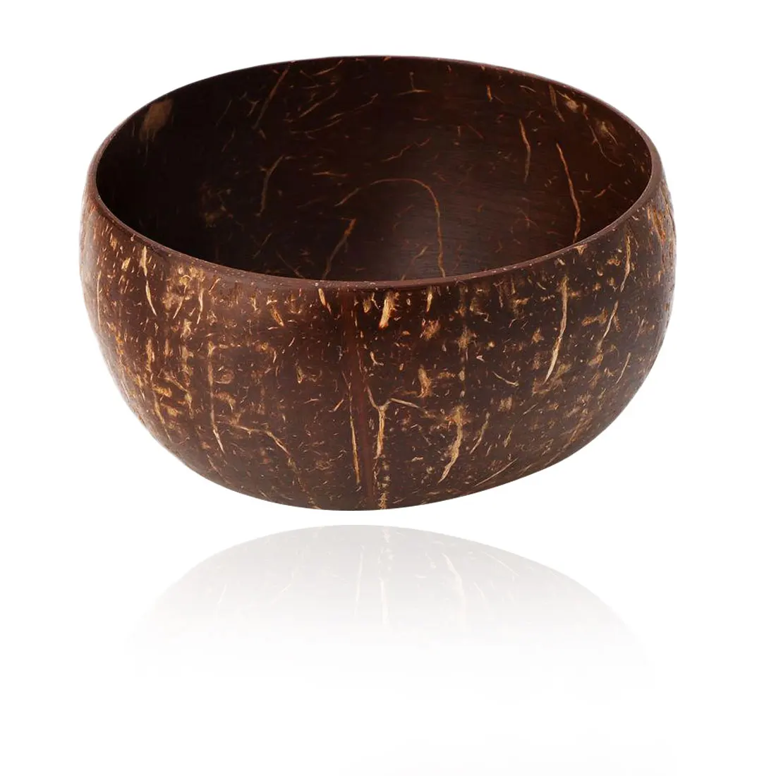 Набор столовых приборов винтажный натуральный кокосовый орех чаша и ложка