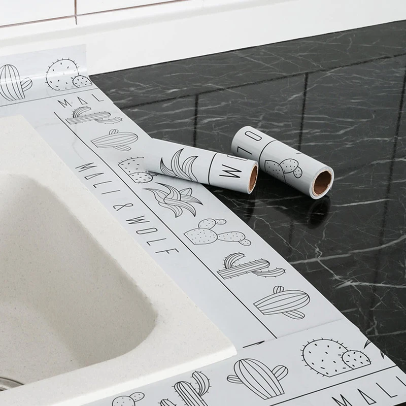 3 м эскиз шаблон маскирующая лента кухня маслостойкий водонепроницаемый плесени