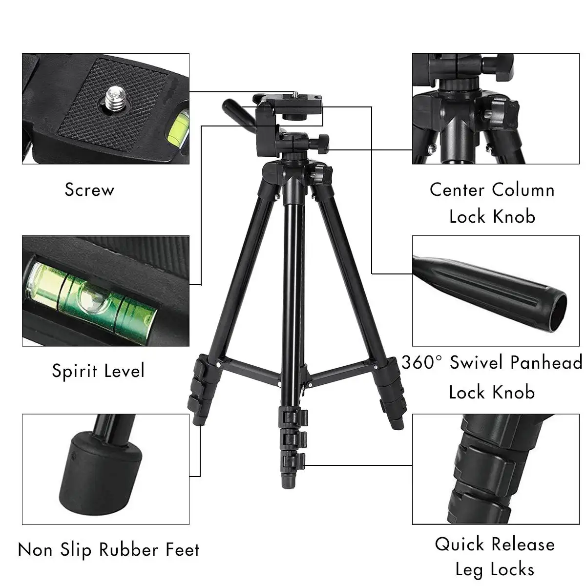 Portable Phone Bluetooth Tripod Compact Video Camera Lightweight Travel Mobile Phone Stand Holder Mini Desktop Tripod For Phone