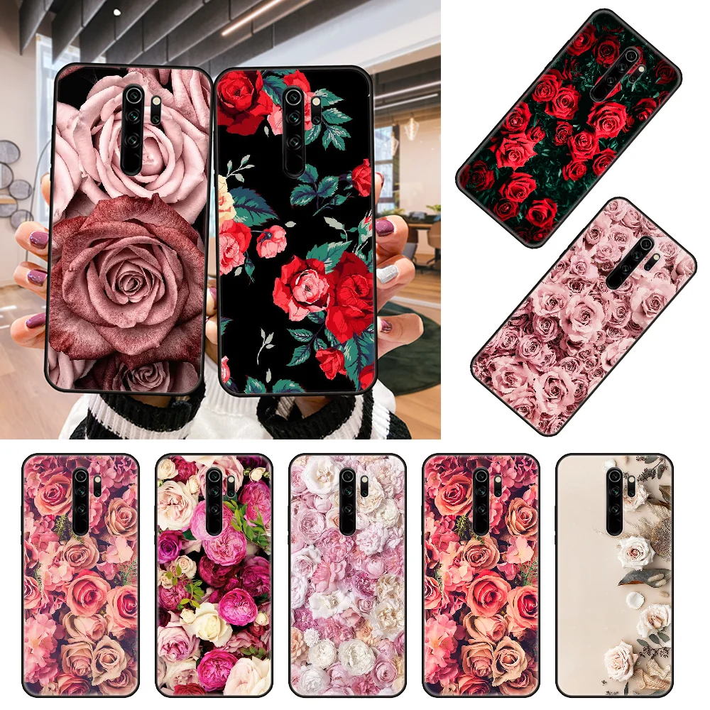 Чехол для телефона Xiaomi Redmi Note 8 8T 7 7A 9 9A 9S 8A 4 5 6 Pro черный чехол футляр 3D силиконовая