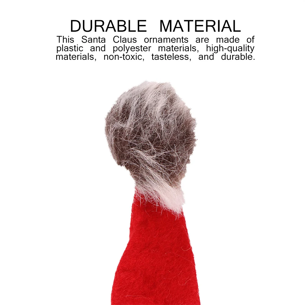 

Red Santa Claus Ornament Christmas Decorations For Festive Party Home Santa Claus Doll Children Xmas Tree Decor Wedding Supplies