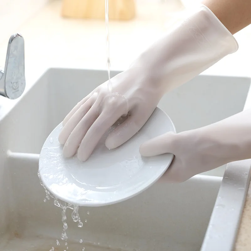 

Kitchen Dish Washing Gloves Household Dishwashing Gloves Rubber Gloves for Washing Clothes Cleaning Gloves for Dishes