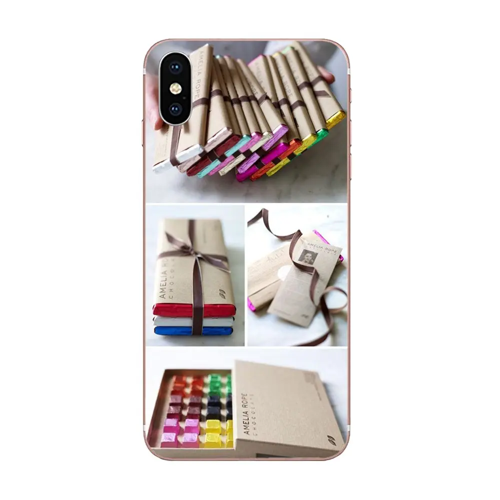 Дизайнерский Винтажный чехол с радужной конфетной упаковкой из ТПУ для Xiaomi Redmi Note