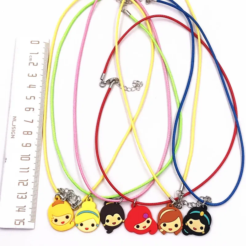 1 шт. хит продаж милые ювелирные изделия принцессы Ариэль ПВХ подвеска в виде