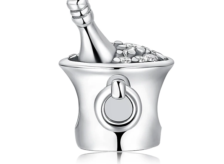 JewelryPalace 925 пробы серебро счастливое время ведро льда пива бусины для женщин Новинка года Лидер продаж красивые подарки модные украшения