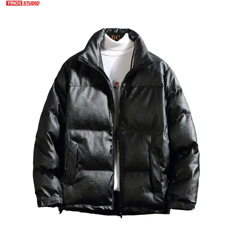 Дропшиппинг 2019 зимние стеганые хлопковые пальто Мужская толстая верхняя одежда