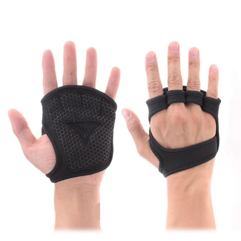 

Weight Lifting Training Gloves for Women Men Fitness Sports Body Building Gymnastics Grips Gym Hand Palm Wrist Protector Gloves