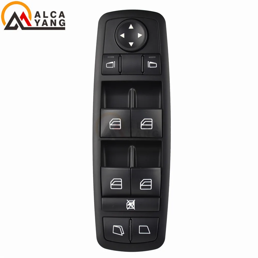 Malcayang Black Window Mirror Switch Control Unit For Mercedes W164 W251 GL320 R320 R500 R63 GL450 GL550 2518300190 | Автомобили и