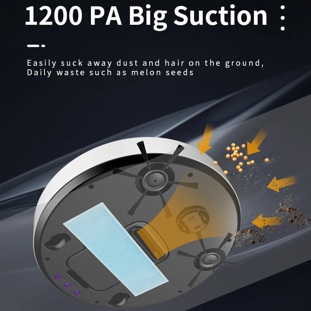 

Smart Robot Sweeper Robot 3 in 1 Sweeping Mopping Cleaning Mopping machine Floor Vacuum Cleaner