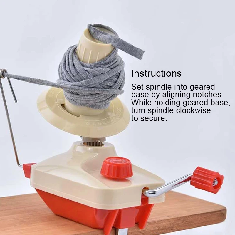 

Wool Winder String Ball Holder Hand Operated Wool Winder Holder String Ball Coiler BDF99
